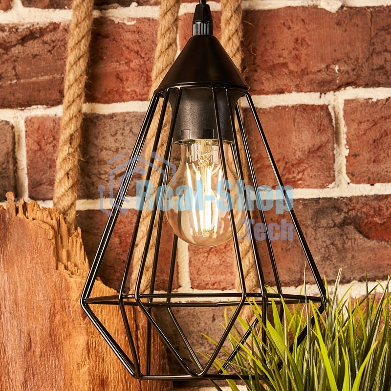 Лампа светодиодная филаментная Rexant Груша A60 9.5 Вт 1140 Лм 4000K E27 диммируемая, прозрачная колба