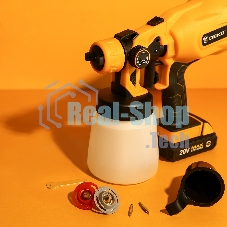 Краскопульт электрический Deko DKSG20K2 120Вт бак:800мл 100-200мл/мин