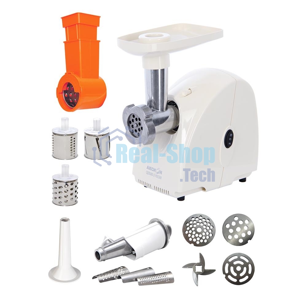 Мясорубка электрическая Аксион М31.02 1500Вт белый