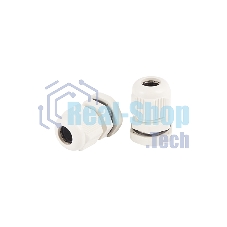 Кабельный ввод Rexant PG-7 (3,5-6мм) серый, комплект (3 шт/уп)