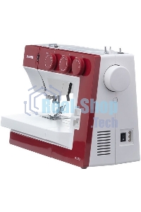 Швейная машина Janome 1522RD 25 операции, петля автомат, верт. челнок, нитевдеватель, мягкий, подарочный набор (шпульки, ножницы, сантиметровая лента, игольница)