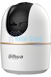 Мини-PT IP-видеокамера Dahua DH-IPC-H4AP-0360B с Wi-Fi 2.4ГГц 4Мп, 1/3” CMOS, объектив 3.6мм, видеоаналитика, ИК до 10м