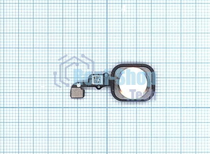 Кнопка HOME в сборе с механизмом и шлейфом для iPhone 6S/6S Plus белый