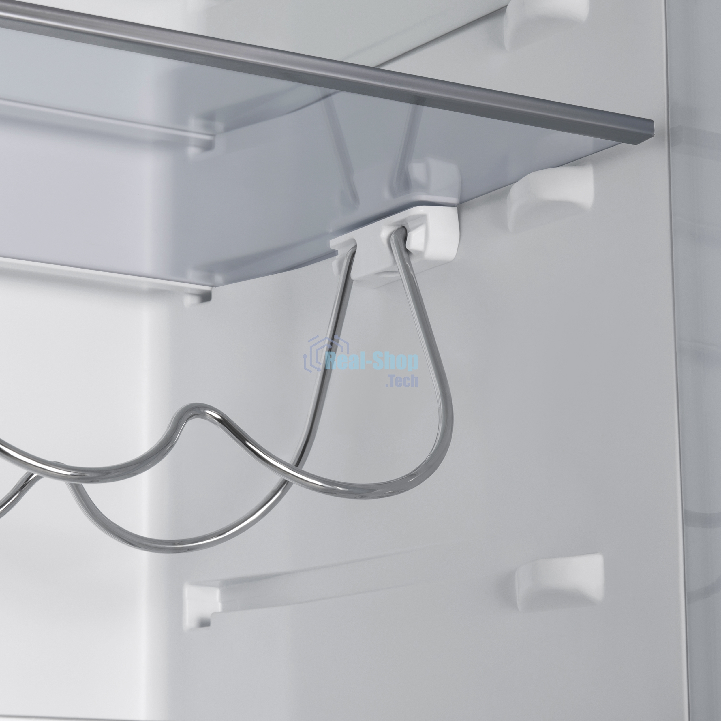 Встраиваемый холодильник Maunfeld MBF177NFFWGR Inverter белый двухкамерный 194/57 л морозилка снизу, NoFrost