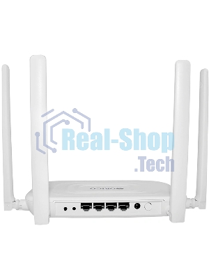 Беспроводной двухдиапазонный маршрутизатор AC1200, 1x1000Base-T WAN, 3x1000Base-T LAN, 4 внешние антенны 5 dBi
