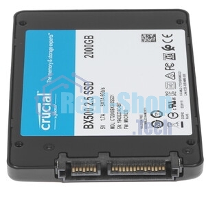 Накопитель SSD Crucial BX500, 2Tb, SATA III, 2.5