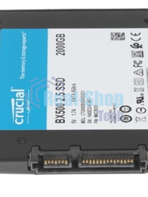 Накопитель SSD Crucial BX500, 2Tb, SATA III, 2.5