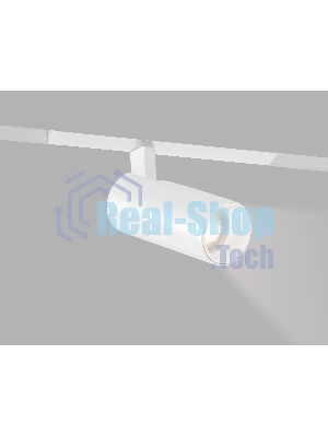 Трековый акцентный светильник Ambrella light GL8010 WH белый IP20 18W 3000-6000K 220V 24° D60*135