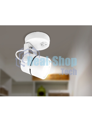 Накладной поворотный светильник Ambrella light TA100 WH белый GU10 D80*130*D60
