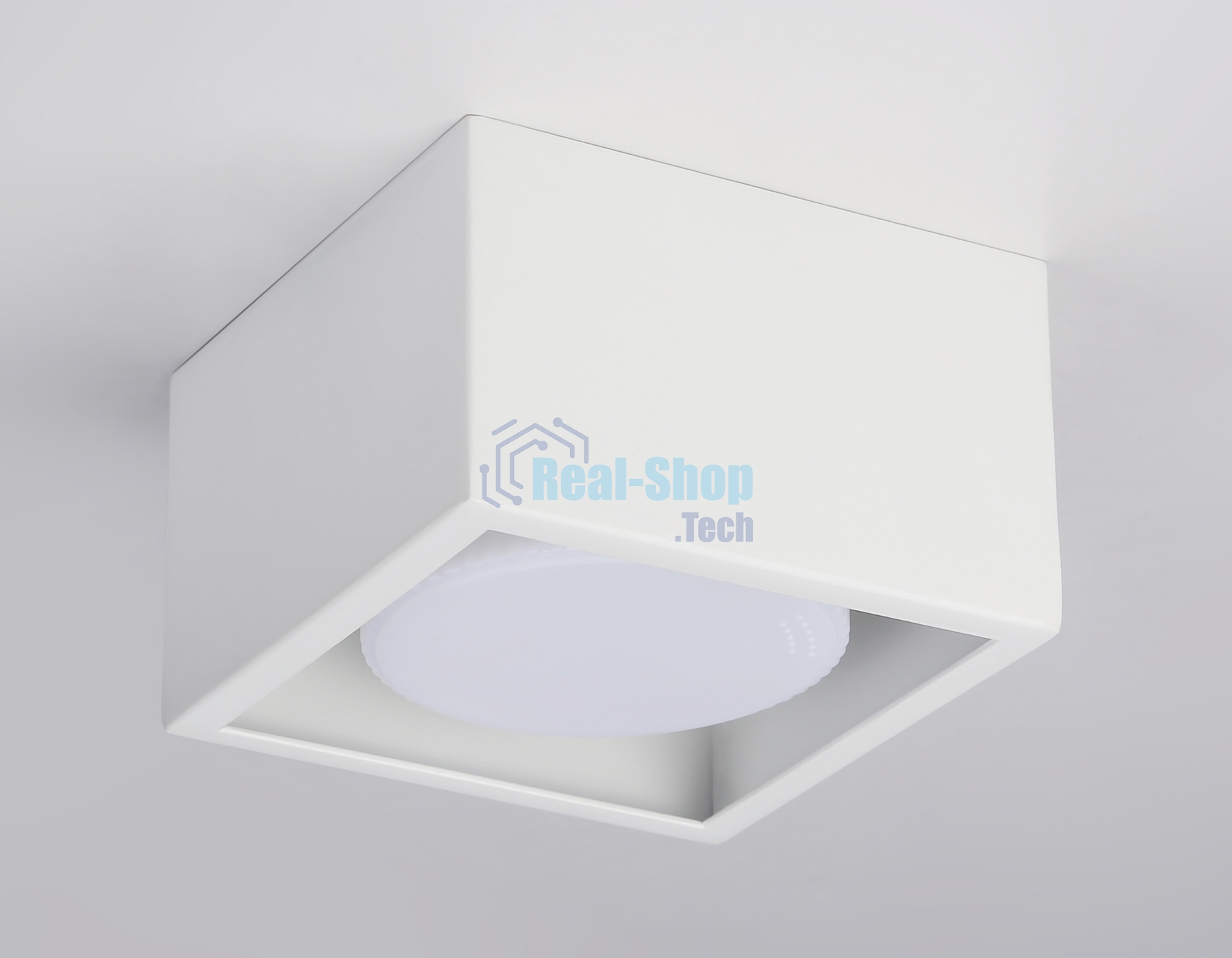 Светильник накладной TN70825 WH белый GX53 max 12W 100*100*60