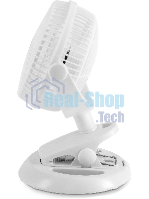 Вентилятор Vitek VTF-06U белый, настольный, 2.5 Вт, 2 скорости, 10 см, USB
