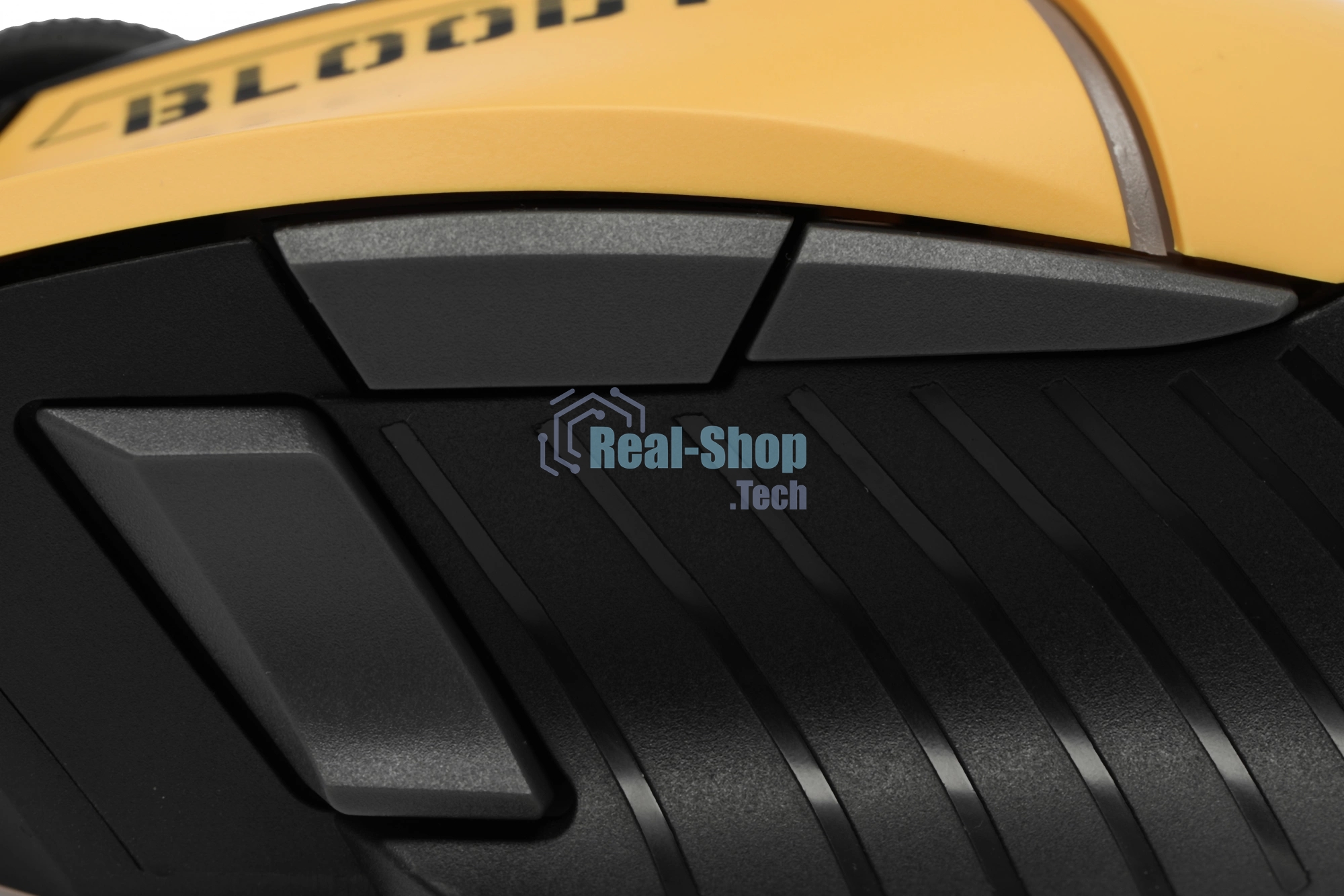 Мышь проводная A4Tech Bloody W95 Max Sports желтый/серый, 12000 dpi, USB, кнопки - 10