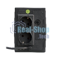 Источник бесперебойного питания ExeGate EX279215RUS Power Back BNB-450 450VA, черный, 2 евророзетки