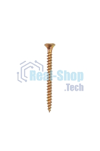 Саморез универсальный Kranz 3х35, желтый цинк, короб (200 шт./уп.)