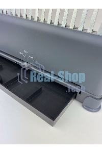 Переплетчик ГЕЛЕОС БП-12 на пластиковую пружину, А4, ручная перфорация 12 листов, переплет макс до 500 л., глубина перфорации 3,5-5,5 мм