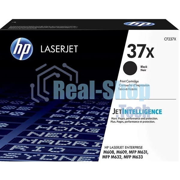 Картридж лазерный HP 37X High Yield черный для HP LaserJet (CF237X) 25000 стр