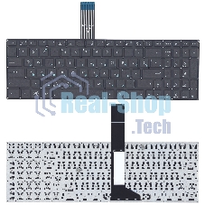 Клавиатура для ноутбука Asus X501A X501U X550 черная плоский Enter