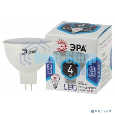 Лампа светодиодная ЭРА LED smd MR16-4w-840-GU5.3 (10/100/4000)