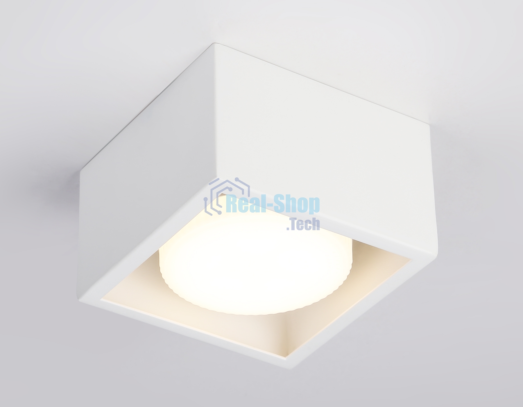 Светильник накладной TN70825 WH белый GX53 max 12W 100*100*60