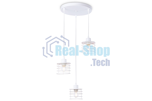 Светильник Ambrella light TR8078/3 WH белый E27*3 max 40W D372*1170