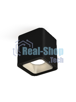 Светильник Ambrella Light XS7841003 SBK/SSL черный песок/серебро песок MR16 GU5.3 (C7841, N7703)