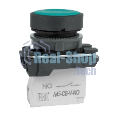 Кнопка OptiSignal D22 C5-P-310 зеленая пластик 1НО XB5AA31