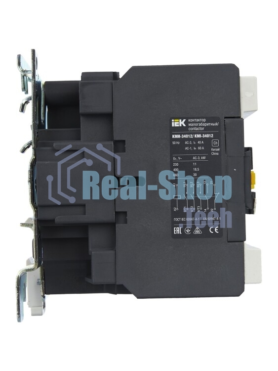 Контактор КМИ-34012 40А 230В/АС3 1НО 1НЗ IEK KKM31-040-230-11