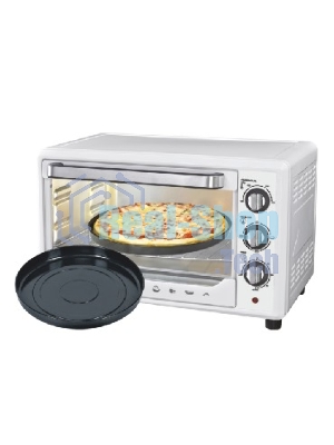 Мини-печь Sakura SA-7001WP 35л, духовка 1600 Вт,, механ.управление, 3 режима работы духовки (верх, низ, верх+низ), таймер на 60 минут, регулировка температуры духовки, комплектация - металлическая решетка, противень, круглая форма для выпечки (230х50 мм), ухват. белый.