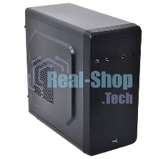 Компьютерный корпус Aerocool/Formula Qs-180 черный без БП mATX 1x80мм 2xUSB 2.0 1xUSB 3.0 audio