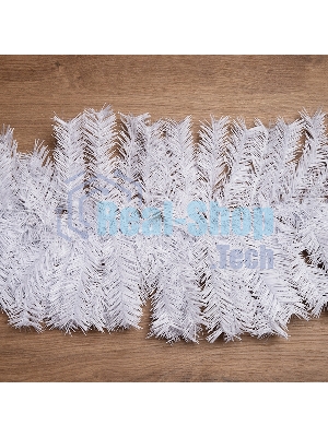 Белоснежный еловый шлейф Neon-night 2,7м