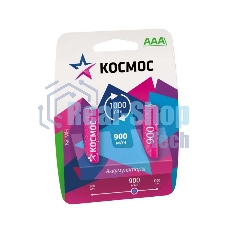 Аккумулятор R03 NI-MN 900 мАч BP-2 (блист.2шт) Космос KOCR03NIMH(900MAH) ЦЕНА ЗА 1 шт