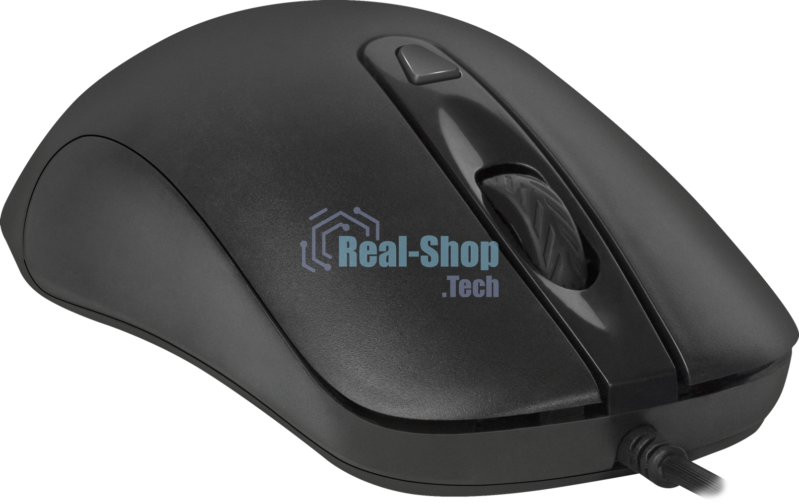 Мышь проводная Defender Classic MB-230 черный, 1600 dpi, USB, кнопки - 4