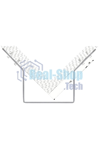 Угловой кронштейн для крепления PTZ видеокамер серий SD60/6AE/6AL, SD59/50/40, SD6C, SD42, SD29 Угловой кронштейн для крепления PTZ видеокамер серий SD60/6AE/6AL, SD59/50/40, SD6C, SD42, SD29