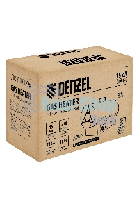 Газовая тепловая пушка Denzel GHG-15i, 15 кВт, цифровой термостат, пропан-бутан