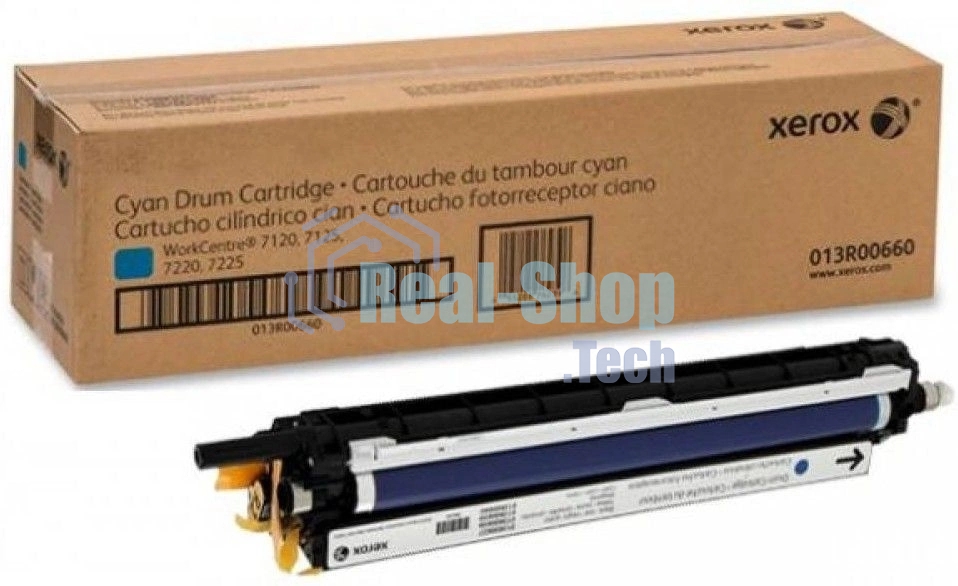 Барабан Xerox 013R00660 WC7120 Cyan Drum Cartridge (51K) GMO