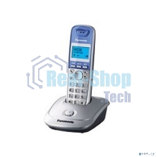 Телефон беспроводной (DECT) Panasonic KX-TG2511RUS (серебристый) АОН, Caller ID,спикерфон на трубке,переход в Эко режим одним нажатием