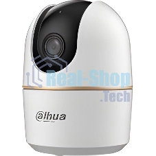 Мини-PT IP-видеокамера Dahua DH-IPC-H4AP-0360B с Wi-Fi 2.4ГГц 4Мп, 1/3” CMOS, объектив 3.6мм, видеоаналитика, ИК до 10м