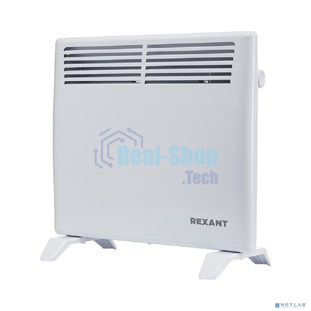 Конвектор Rexant 60-0115, белый, 1000 Вт, 15 м2, механический термостат