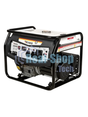Генератор бензиновый Kranz KR8000EA, 8кВт, 25л, коннектор автоматики, электростартер