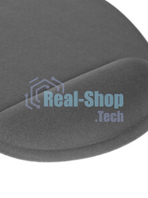 Коврик для мыши гелевый Buro BU-GEL/grey, серый, 230х205х25