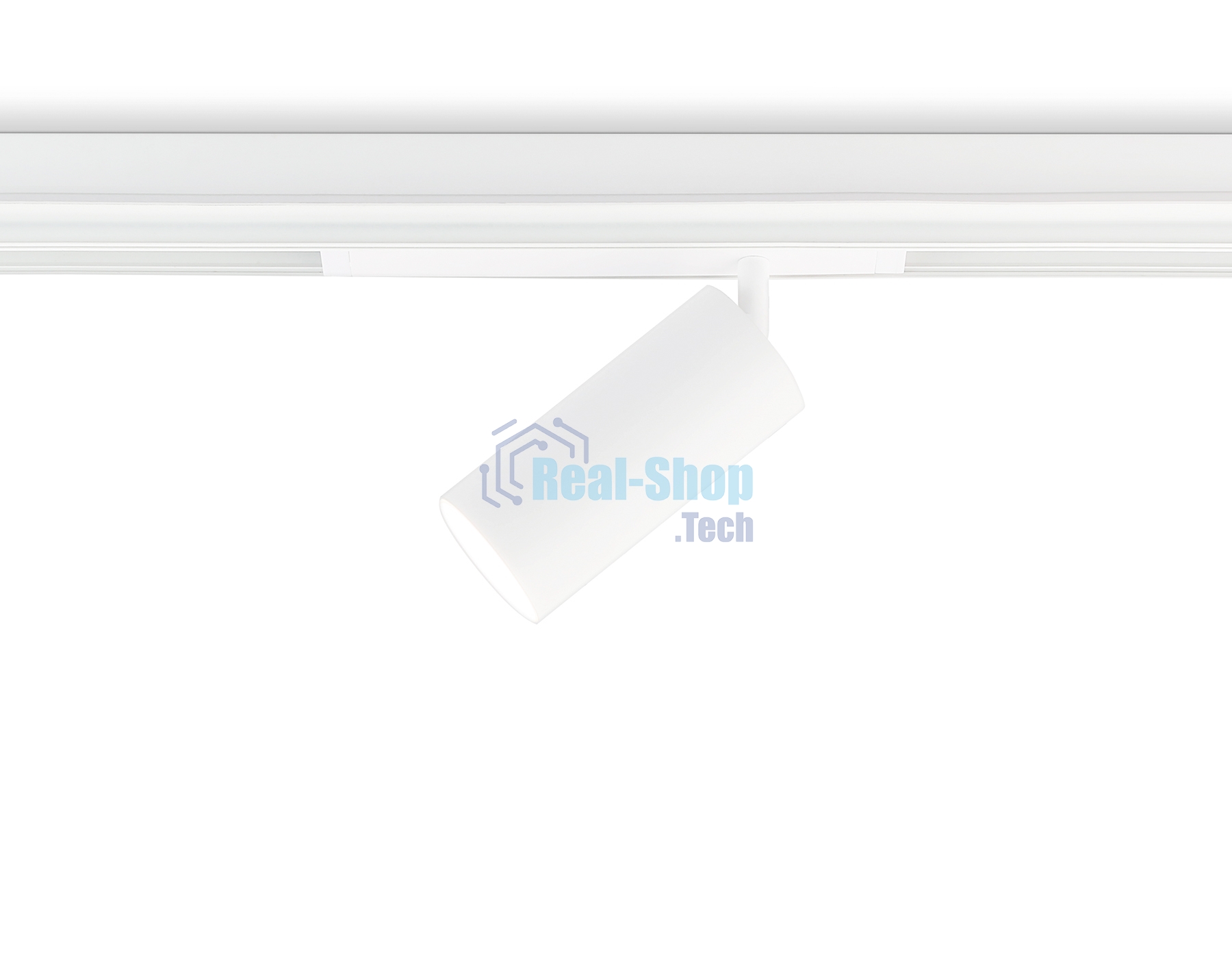 Управляемый светодиодный светильник для шинопровода Magnetic Ambrella light GL1231 WH белый IP20 24W 3000K-6400K 220V 36° D65*140 (Без ПДУ)