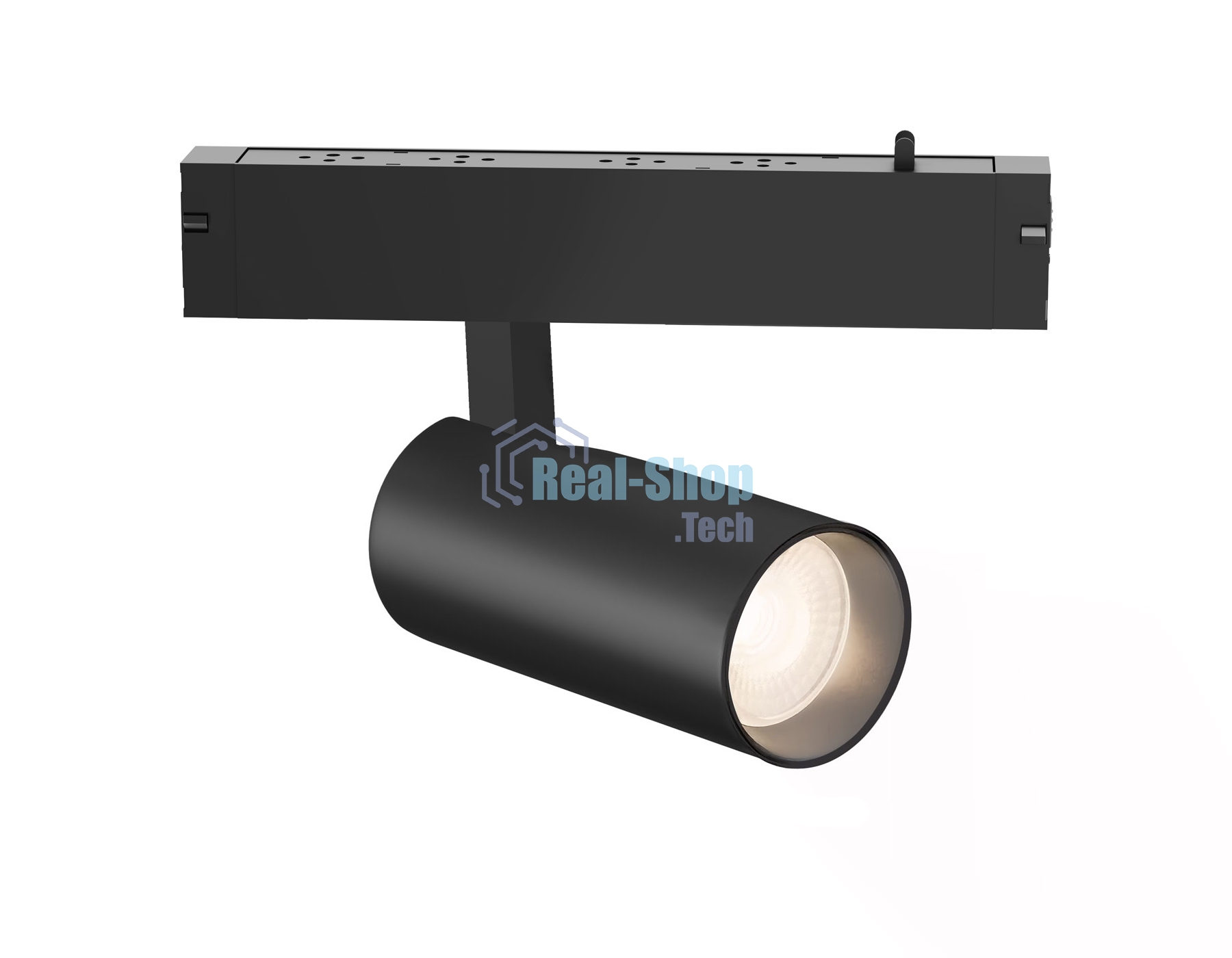 Трековый акцентный светильник Ambrella light GL8015 BK черный IP20 18W 3000-6000K 220V 24° D60*135