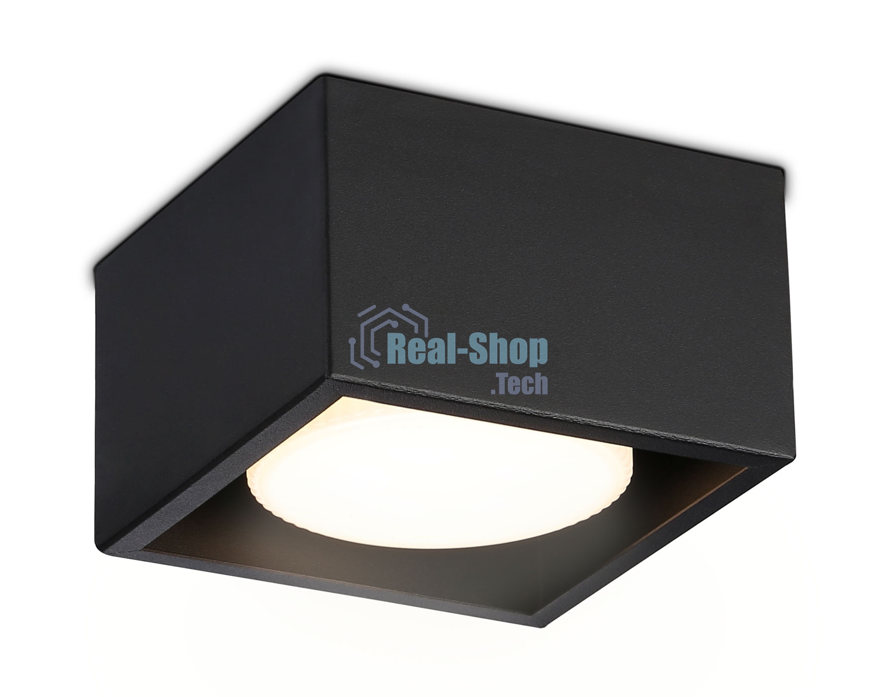 Светильник накладной TN70827 BK черный GX53 max 12W 100*100*60
