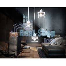 Светильник Ambrella light TR8078/3 WH белый E27*3 max 40W D372*1170