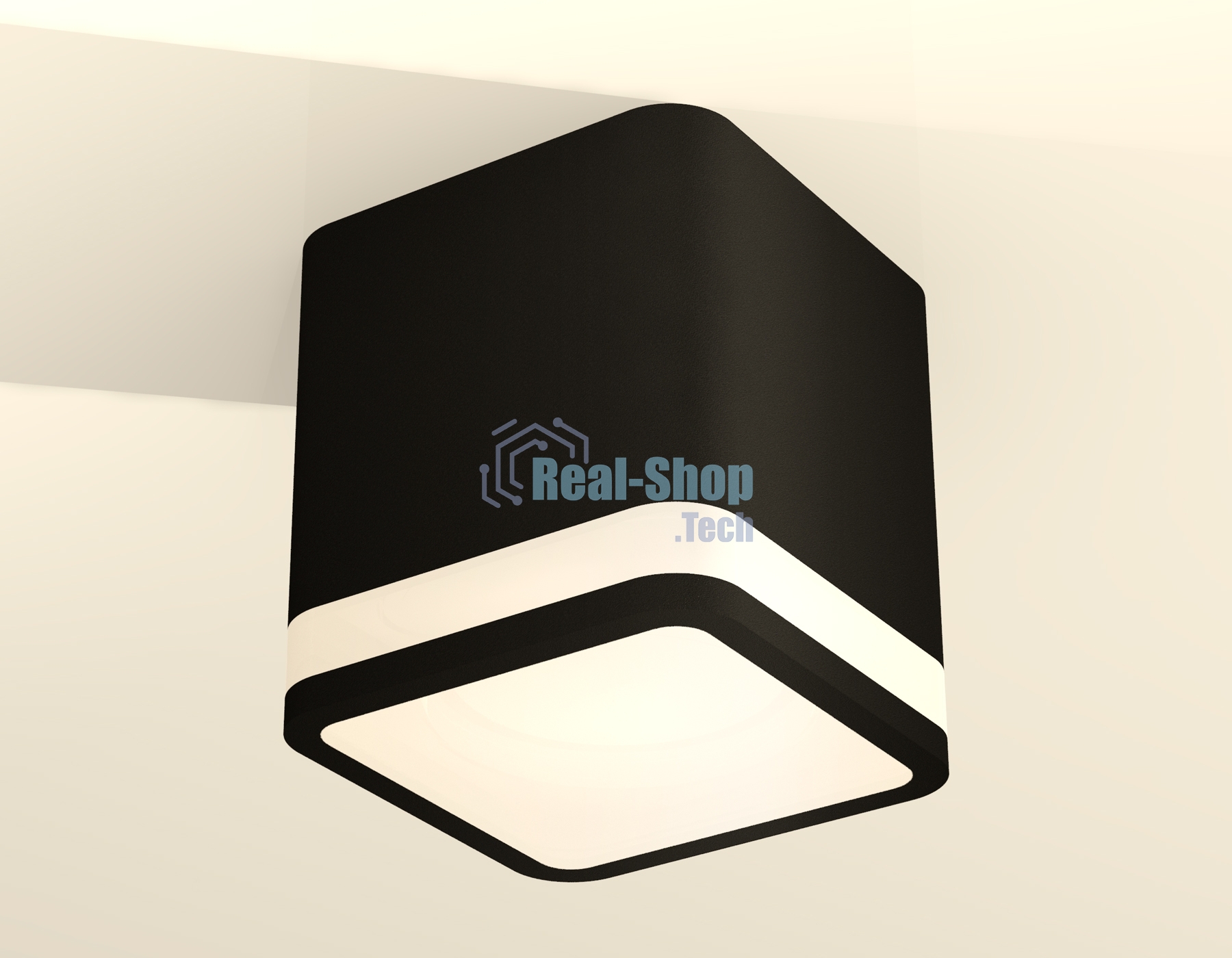 Светильник Ambrella Light XS7806030 SBK/FR черный песок/белый матовый MR16 GU5.3 (C7806, N7751)