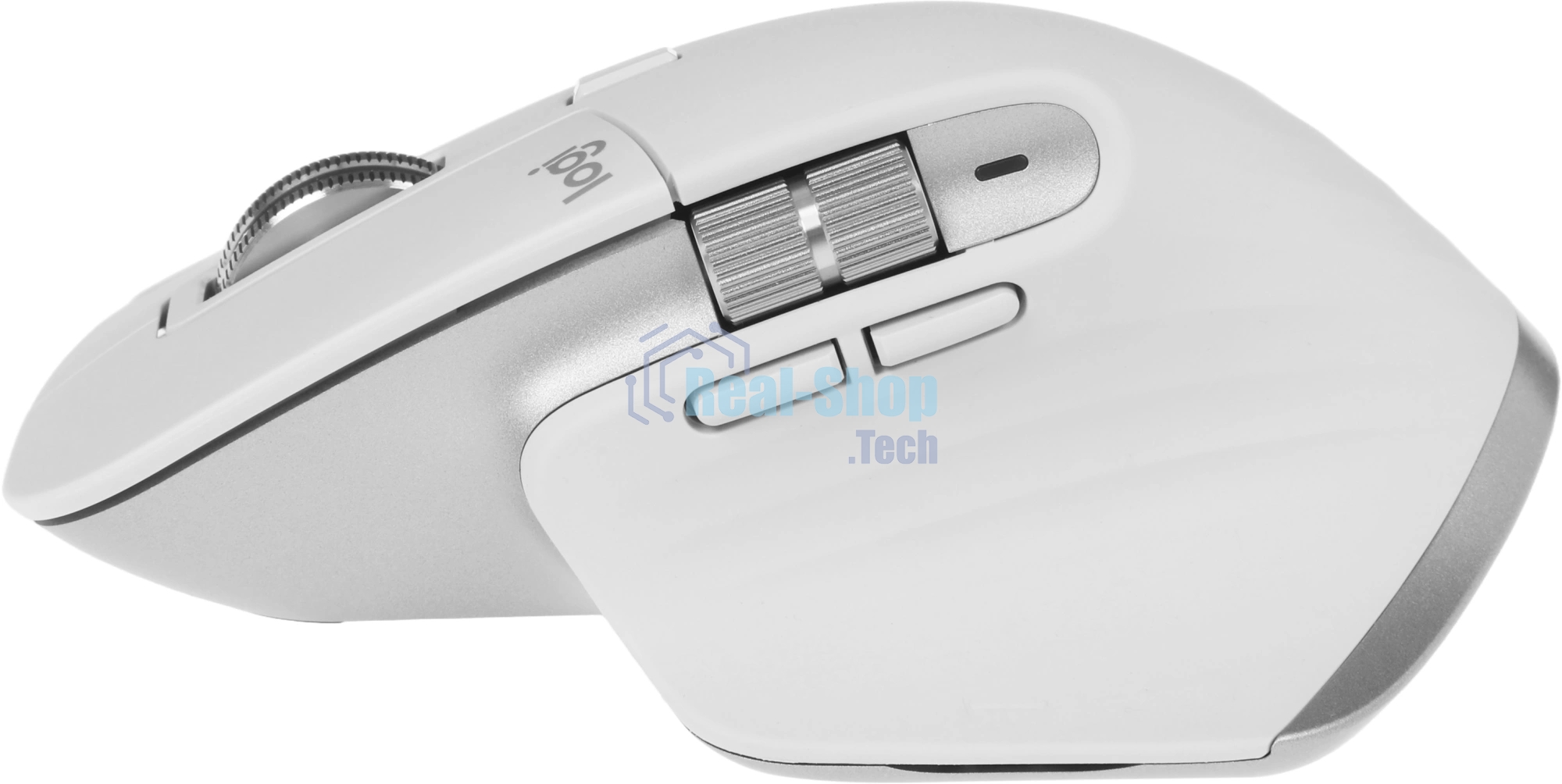 Мышь беспроводная Logitech MX Master 3s светло-серый, 8000 dpi, радиоканал, Bluetooth, USB, кнопки - 7