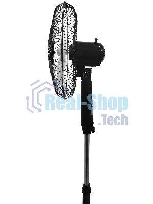 Вентилятор Rix RSF-4500R чёрный, напольный, 45 Вт, 3 скорости, 36 см