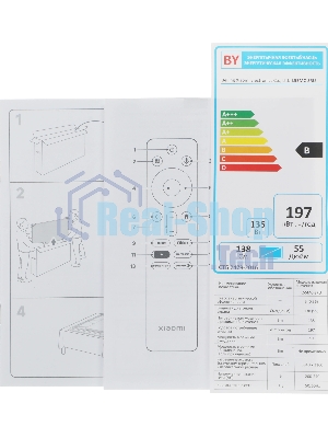 Телевизор Xiaomi TV S Mini LED 55 2026 L55MC-SRU черный 4K UHD 120Hz Smart TV Google TV 2GB/32GB