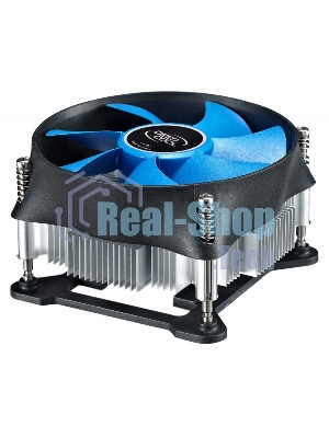 Кулер для процессора DEEPCOOL THETA 15 PWM черный/синий, 100 мм, алюминий, 2800 об/мин, 36 дБ, 4 pin, 95 Вт, 46 мм