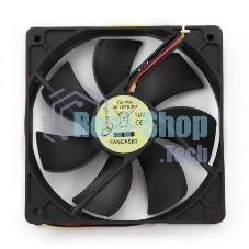 Вентилятор для корпуса Gembird FANCASE3 черный, 120 мм, 2000 об/мин, 38 дБ, 3 pin